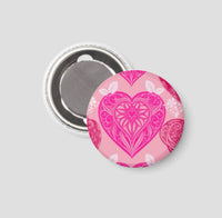 Hearts Galore Magnets (Set of 4)