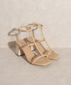 Sofia Wooden Heel Sandal