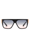 RETRO SQUARE TINTED SUNGLASSES