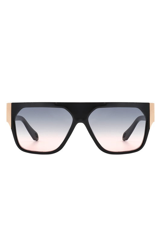 RETRO SQUARE TINTED SUNGLASSES