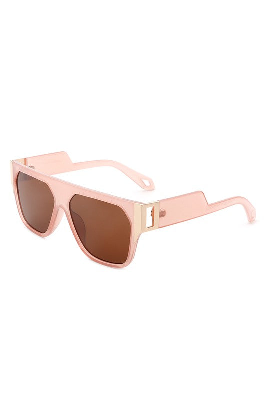 RETRO SQUARE TINTED SUNGLASSES