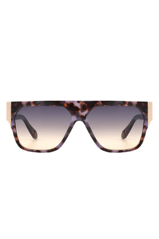 RETRO SQUARE TINTED SUNGLASSES