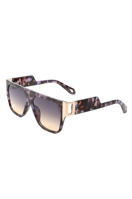 RETRO SQUARE TINTED SUNGLASSES