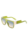 RETRO SQUARE TINTED SUNGLASSES