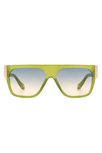 RETRO SQUARE TINTED SUNGLASSES