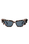 GEOMETRIC IRREGULAR CAT EYE SUNGLASSES