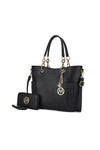 MKF Collection Merlina Embossed Tote Bag by Mia k