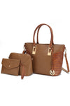 MKF Shonda Tote with Cosmetic Pouch & Wristlet Mia