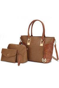 MKF Shonda Tote with Cosmetic Pouch & Wristlet Mia