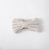 KNITTED BOW WINTER HEAD BAND