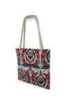 Floral Ikat Shoulder Bag (Handmade)