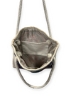 Medallion Woven Fabric Tote Bag (Handmade)