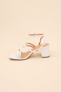 ALI-6 Strappy Low Heel