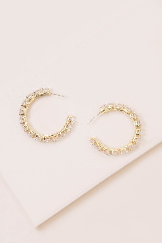 Outshine Hoop Earrings